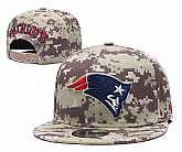 Patriots Team Logo Camo Adjustable Hat GS